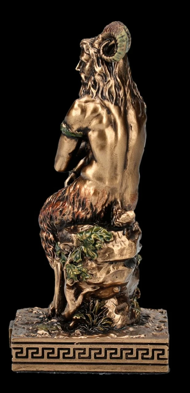 Pan Figur Klein - Gott Mit Panflöte 5 Pan Figur Klein - Gott Mit Panflöte – Bild 3