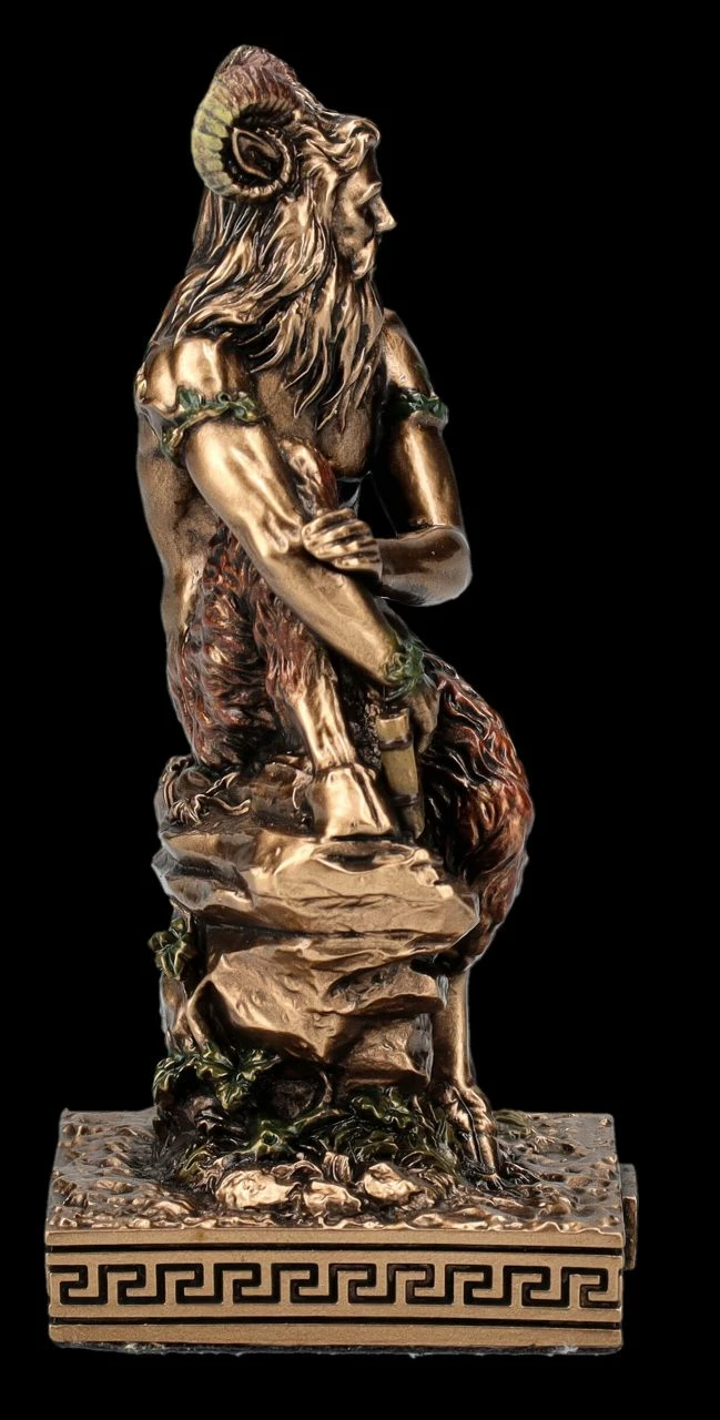 Pan Figur Klein - Gott Mit Panflöte 7 Pan Figur Klein - Gott Mit Panflöte – Bild 5