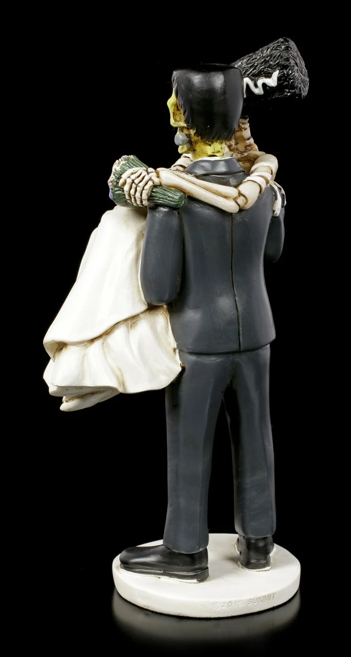 Frankenskull Figur Mit Braut 6 Frankenskull Figur Mit Braut – Bild 4