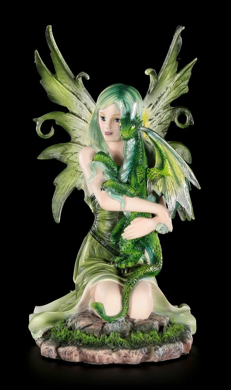 Elfen Figur - Fanaion Mit Drachenjungem Im Frühling 4 Elfen Figur - Fanaion Mit Drachenjungem Im Frühling – Bild 2