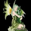 Elfen Figur - Fanaion Mit Drachenjungem Im Frühling -FIGUREN Verkäufe Fruehlings Elfe Drachenjungem 1280x1280