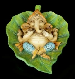 Ganesha Figur Auf Buddhabaum Blatt -FIGUREN Verkäufe Ganesha Figur Auf Buddhabaum Blatt 1 1280x1280