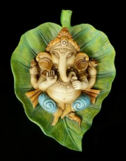 Ganesha Figur Auf Buddhabaum Blatt -FIGUREN Verkäufe Ganesha Figur Auf Buddhabaum Blatt 5 1280x1280