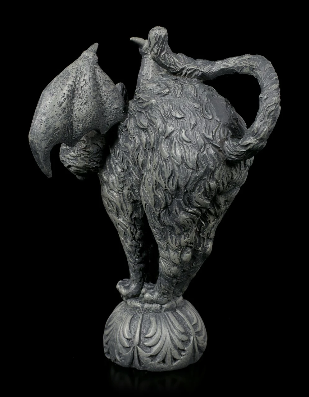 Gargoyle Katze Mit Fledermausflügeln 6 Gargoyle Katze Mit Fledermausflügeln – Bild 4