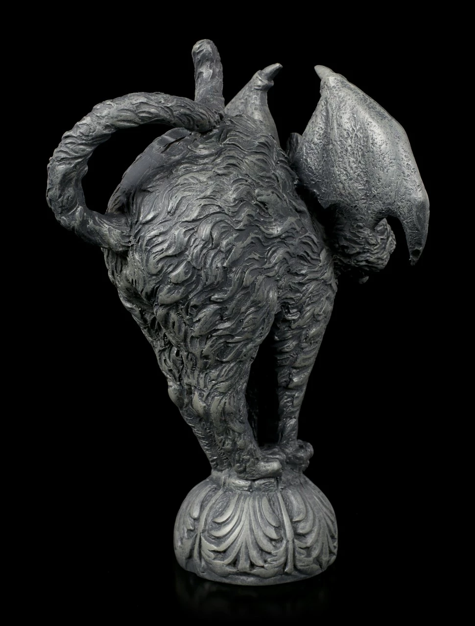 Gargoyle Katze Mit Fledermausflügeln 7 Gargoyle Katze Mit Fledermausflügeln – Bild 5