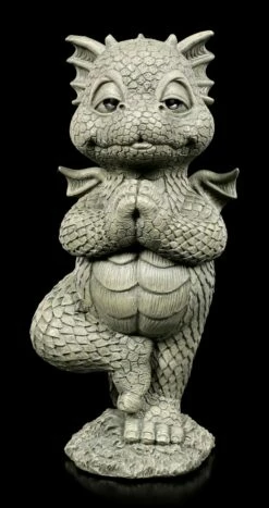 Gartenfigur Drache - Yoga Tree