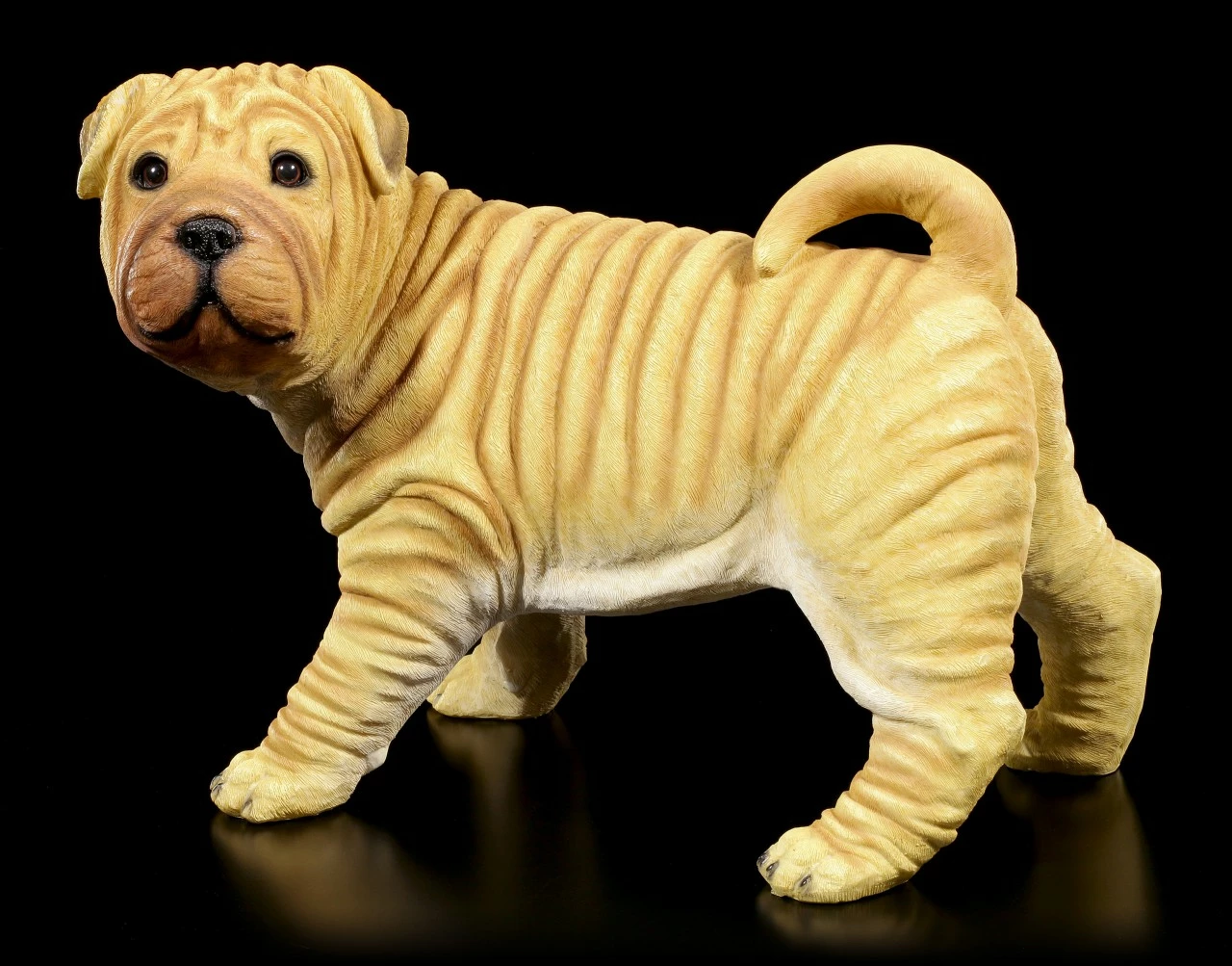 Gartenfigur Hund - Shar-Pei 4 Gartenfigur Hund - Shar-Pei – Bild 2