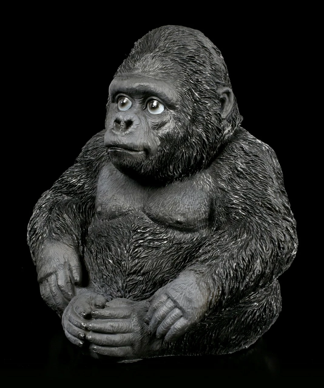Gorilla Figur - Sitzend 5 Gorilla Figur - Sitzend – Bild 3