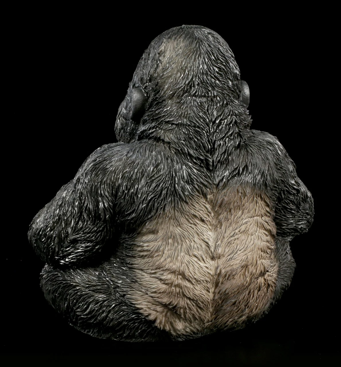 Gorilla Figur - Sitzend 6 Gorilla Figur - Sitzend – Bild 4