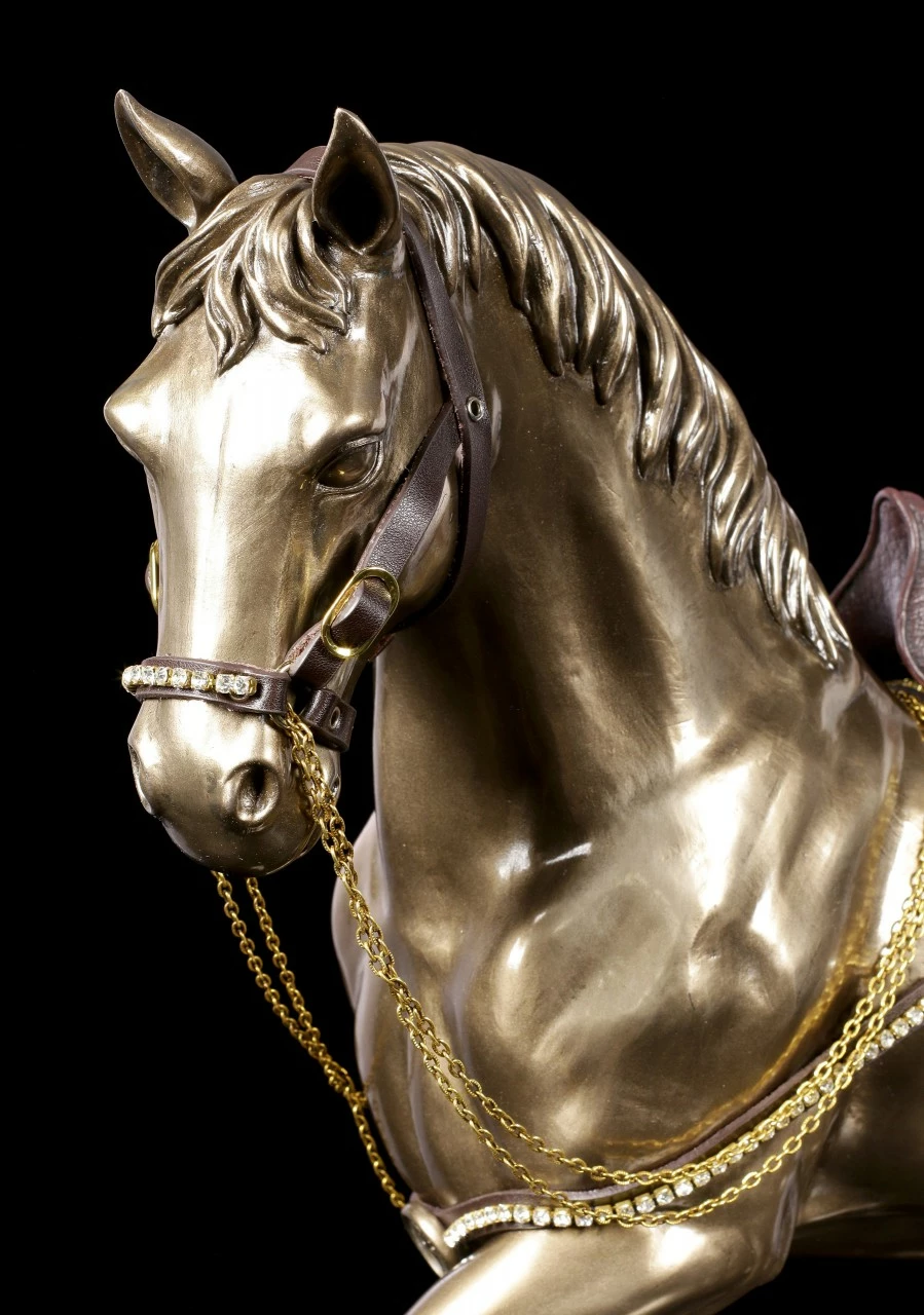 Große Pferde Figur - Araber Mit Sattel 8 Große Pferde Figur - Araber Mit Sattel – Bild 6