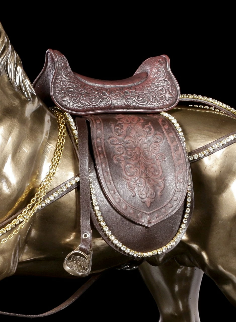 Große Pferde Figur - Araber Mit Sattel 9 Große Pferde Figur - Araber Mit Sattel – Bild 7