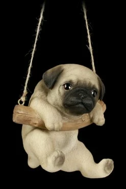 Hängende Hunde Figur - Mops Welpe -FIGUREN Verkäufe Haengende Hunde Figur Mops Welpe 2 1280x1280