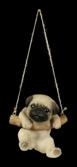 Hängende Hunde Figur - Mops Welpe -FIGUREN Verkäufe Haengende Hunde Figur Mops Welpe 1280x1280