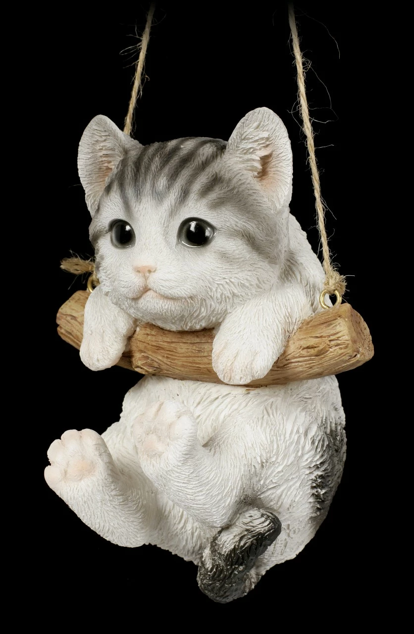 Hängende Katzen Baby Figur 6 Hängende Katzen Baby Figur – Bild 4