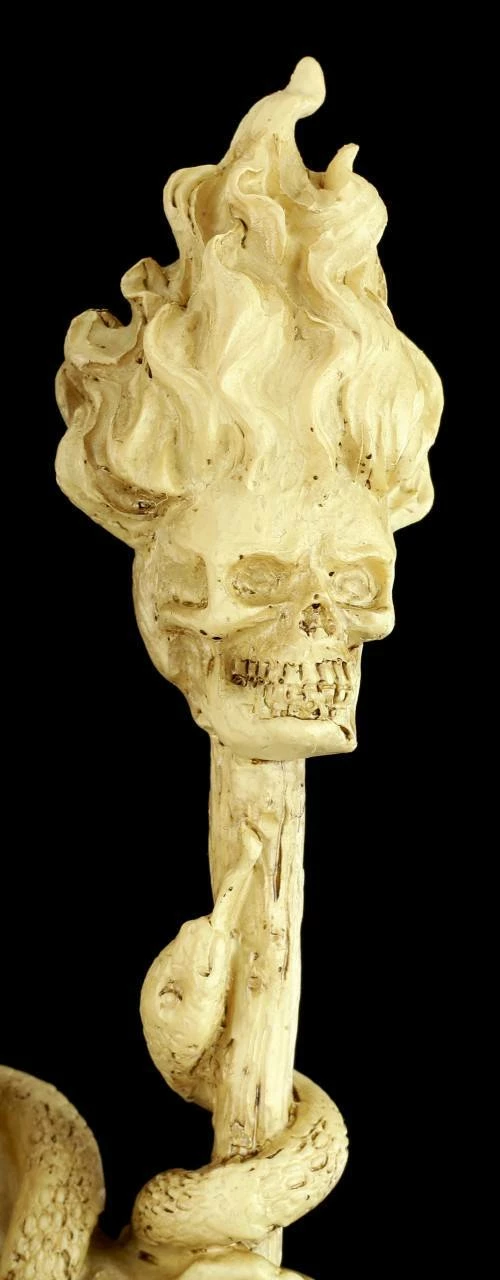 Hekate Figur - Griechische Göttin Der Magie - Weiß 8 Hekate Figur - Griechische Göttin Der Magie - Weiß – Bild 6