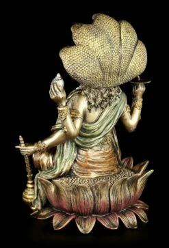 Hinduistische Götter Figur - Vishnu - Sitzend Auf Lotusblüte -FIGUREN Verkäufe Hinduistische Goetter Figur Vishnu 4 1280x1280