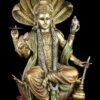 Hinduistische Götter Figur - Vishnu - Sitzend Auf Lotusblüte -FIGUREN Verkäufe Hinduistische Goetter Figur Vishnu 1280x1280