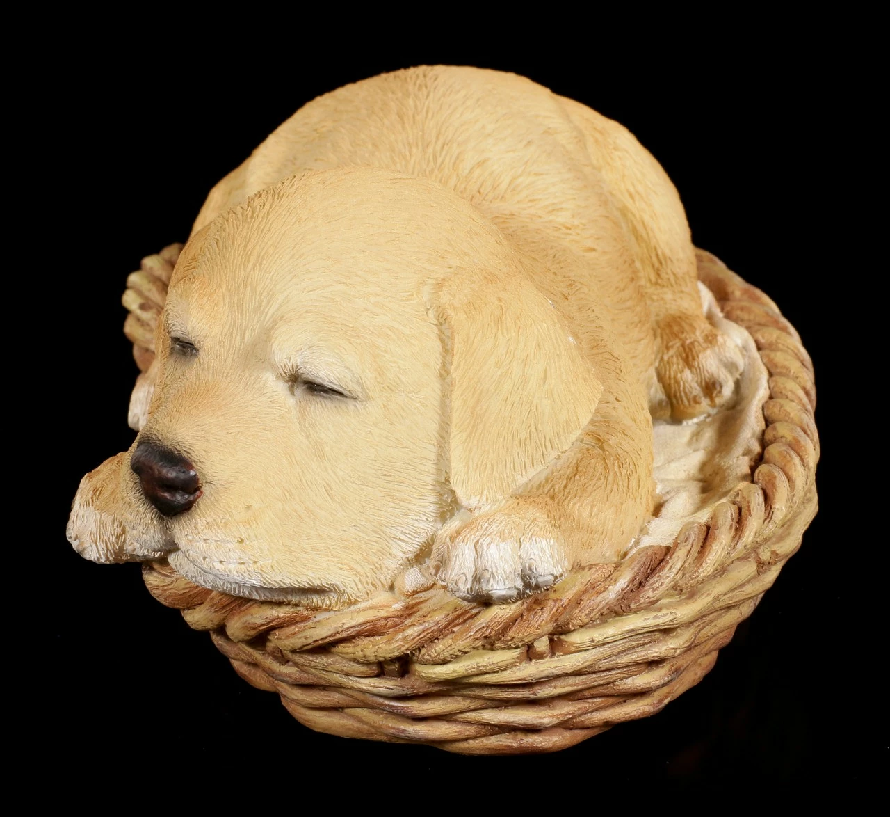 Hund In Körbchen Figur - Labrador 7 Hund In Körbchen Figur - Labrador – Bild 5