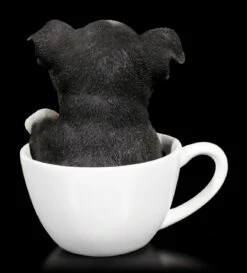 Hund In Tasse - Boston Terrier Welpe -FIGUREN Verkäufe Hund In Tasse Boston Terrier 3 1280x1280
