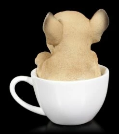Hund In Tasse - Französische Bulldogge -FIGUREN Verkäufe Hund In Tasse Franzoesische Bulldogge 3 1280x1280