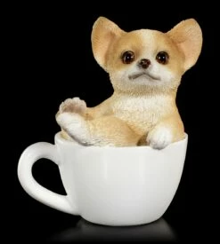 Hunde Figur Mini - Chihuahua Welpe In Tasse 9 Hunde Figur Mini - Chihuahua Welpe In Tasse -FIGUREN Verkäufe Hund In Tasse Mini Chihuahua Welpe 1 1280x1280