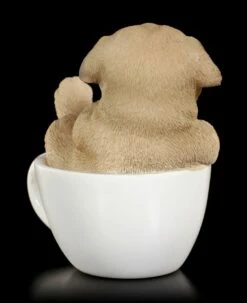 Hunde Figur Mini - Mops Welpe In Tasse -FIGUREN Verkäufe Hund In Tasse Mini Mops Welpe 3 1280x1280