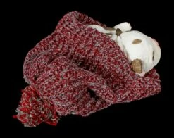 Hunde Figur Schlafend In Roter Mütze -FIGUREN Verkäufe Hunde Figur Schlafend In Roter Muetze Eingewickelt 3 1280x1280