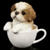 Hunde Figur - Shih Tzu Welpe In Tasse -FIGUREN Verkäufe Hunde Figur Shih Tzu In Tasse 1280x1280