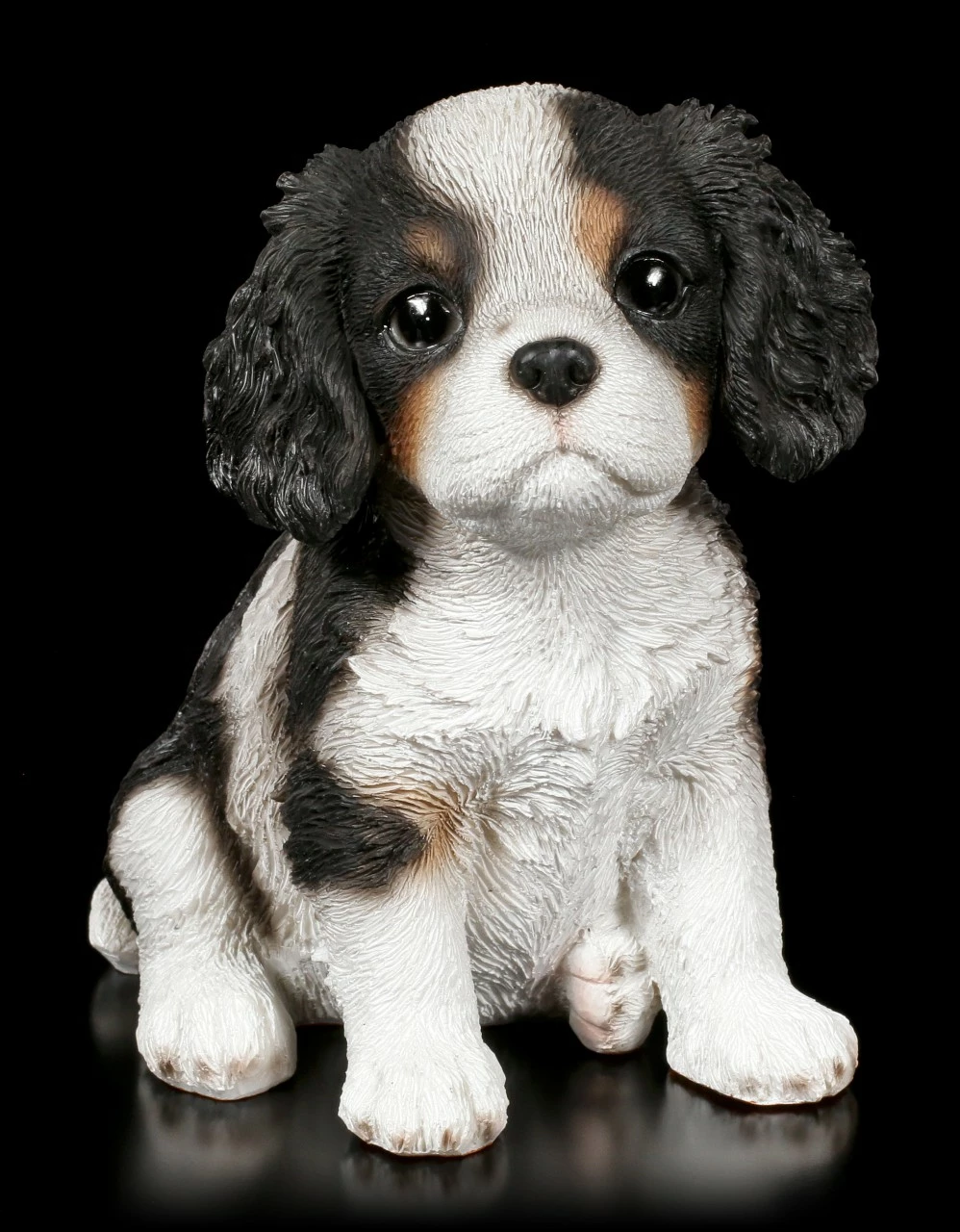 Hunde Welpen Figur - Cavalier King Charles Spaniel 4 Hunde Welpen Figur - Cavalier King Charles Spaniel – Bild 2