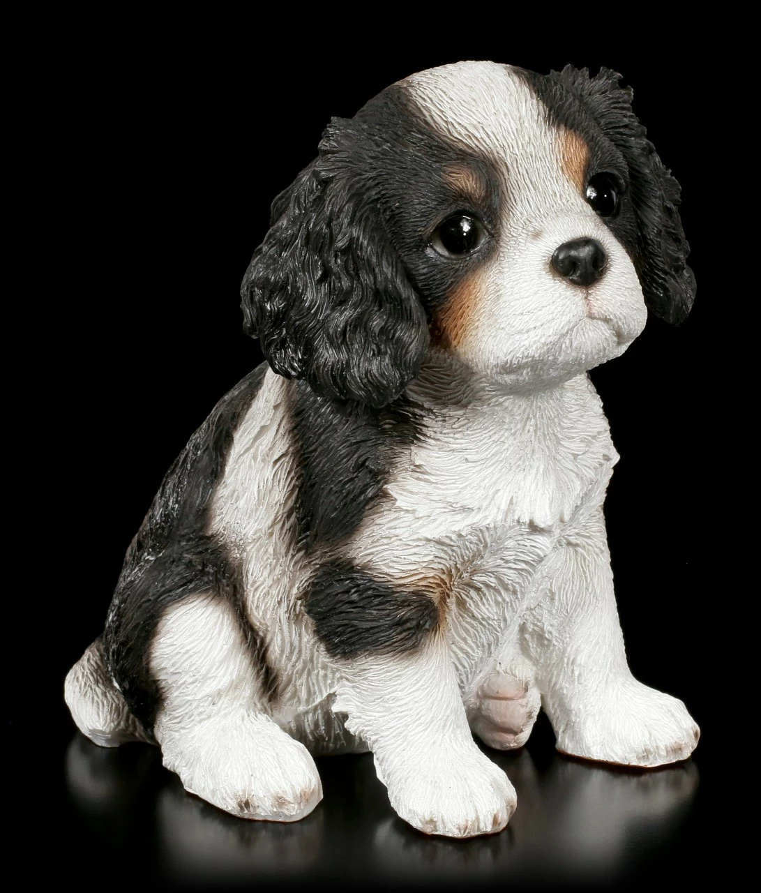Hunde Welpen Figur - Cavalier King Charles Spaniel 3 Hunde Welpen Figur - Cavalier King Charles Spaniel