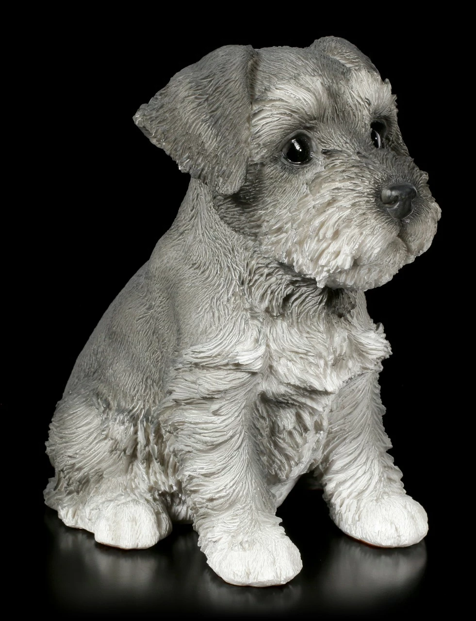 Hunde Welpen Figur - Zwergschnauzer 5 Hunde Welpen Figur - Zwergschnauzer – Bild 3