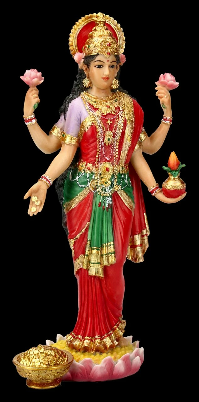 Hindu Göttin Figur - Lakshmi 3 Hindu Göttin Figur - Lakshmi