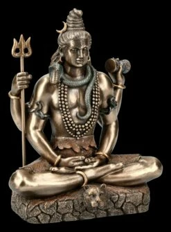 Hindu Gott Shiva Figur - Sitzend Bronziert 10 Hindu Gott Shiva Figur - Sitzend Bronziert -FIGUREN Verkäufe KS5283 Hindu Gott Shiva Figur sitzend bronziert 0 1280x1280