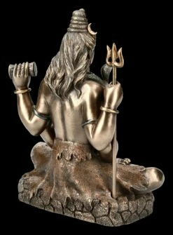 Hindu Gott Shiva Figur - Sitzend Bronziert 13 Hindu Gott Shiva Figur - Sitzend Bronziert -FIGUREN Verkäufe KS5283 Hindu Gott Shiva Figur sitzend bronziert 7 1280x1280