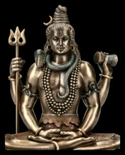 Hindu Gott Shiva Figur - Sitzend Bronziert 15 Hindu Gott Shiva Figur - Sitzend Bronziert -FIGUREN Verkäufe KS5283 Hindu Gott Shiva Figur sitzend bronziert 9 1280x1280