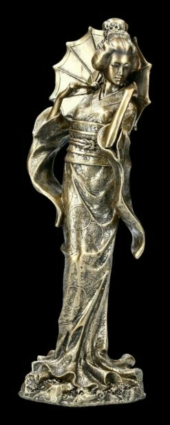 Geisha Figur - Koyuki Mit Schirm