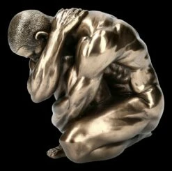 Männliche Akt Figur - Oliver Kauernd - Mittel -FIGUREN Verkäufe KS5970 Maennliche Akt Figur Oliver kauernd mittel 4 1280x1280