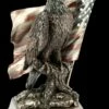 Adler Figur Sitzt Vor US Flagge -FIGUREN Verkäufe KS6432 Adler Figur sitzt vor US Flagge 10 1280x1280