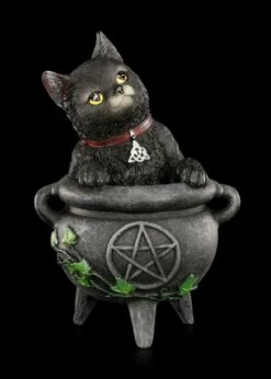 NEMESIS NOW Hexen Katzen Figur - Smudge