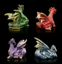 Kleine Drachen Figuren 4er Set - Over And Done -FIGUREN Verkäufe Kleine Drachen Figuren Over And Done 4er Set 3 1280x1280