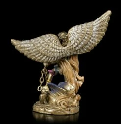 Kleine Erzengel Michael Figur - Bronziert 11 Kleine Erzengel Michael Figur - Bronziert -FIGUREN Verkäufe Kleine Erzengel Michael Figur Bronziert 3 1280x1280