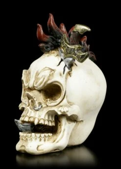 Kleiner Totenkopf Mit Messer Im Kopf -FIGUREN Verkäufe Kleiner Totenkopf Mit Messer Im Kopf 2 1280x1280