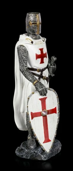 Kreuzritter Figur Stützt Sich Auf Schild -FIGUREN Verkäufe Kreuzritter Stuetzt Sich Auf Schild 2 1280x1280