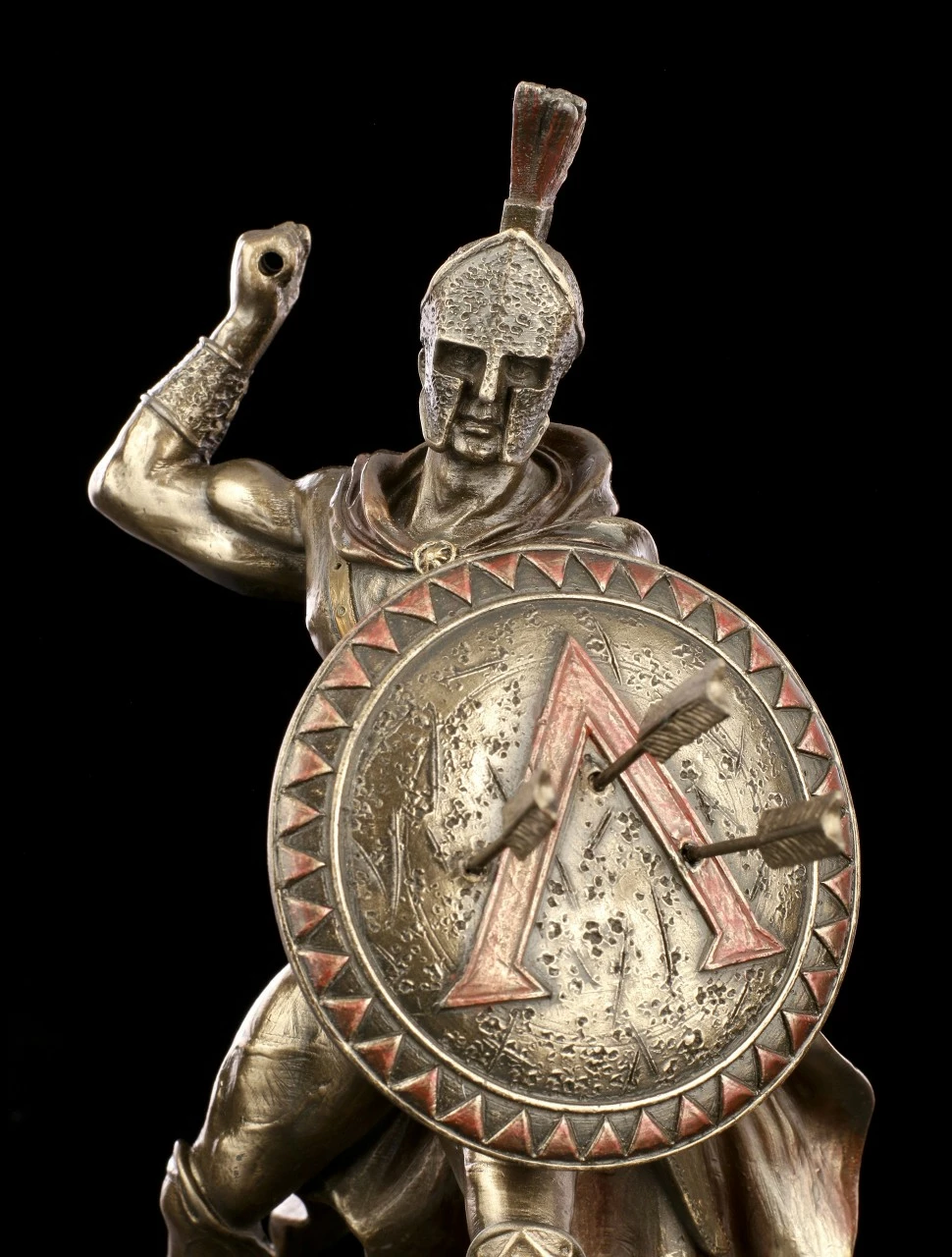 Leonidas I. Figur Mit Schild Und Speer 9 Leonidas I. Figur Mit Schild Und Speer – Bild 7