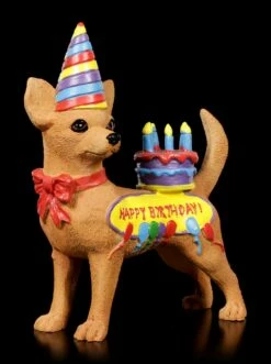 Lustige Hunde Figur - Happy Birthday Chihuahua -FIGUREN Verkäufe Lustige Hunde Figur Happy Birthday Chihuahua 2 1280x1280