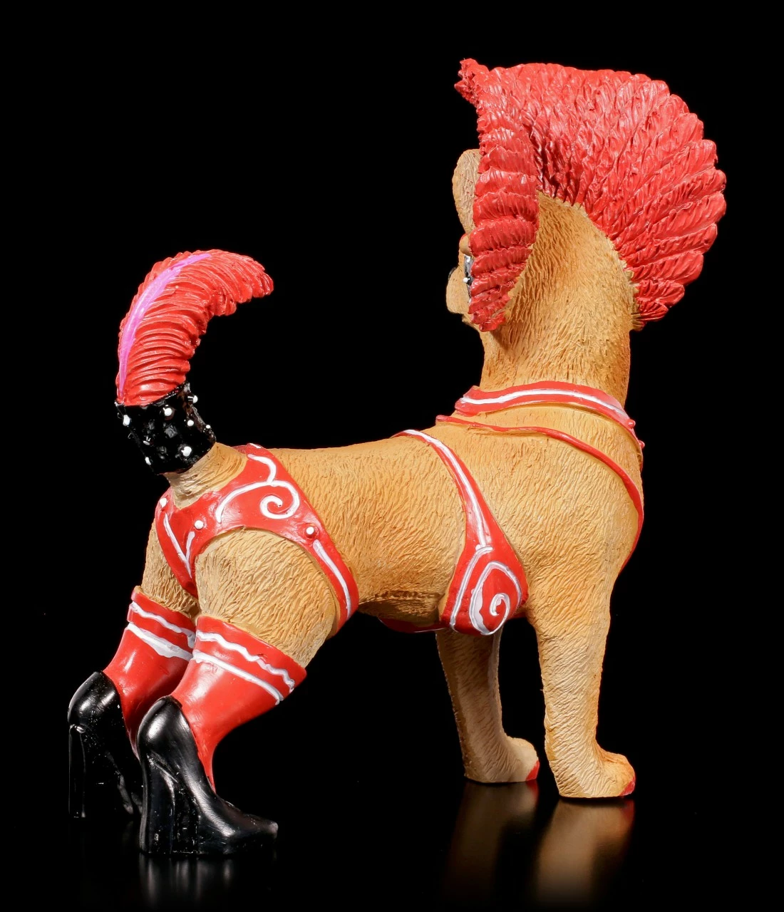 Lustige Hunde Figur - Showgirl Chihuahua 7 Lustige Hunde Figur - Showgirl Chihuahua – Bild 5