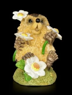 Lustige Igel Figur Mit Gänseblümchen - Blumenzauber -FIGUREN Verkäufe Lustiger Igel Gaensebluemchen 1 1280x1280