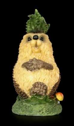 Lustige Igel Figur Sitzt Unter Farn - Endlich Urlaub -FIGUREN Verkäufe Lustiger Igel Urlaub 1 1280x1280