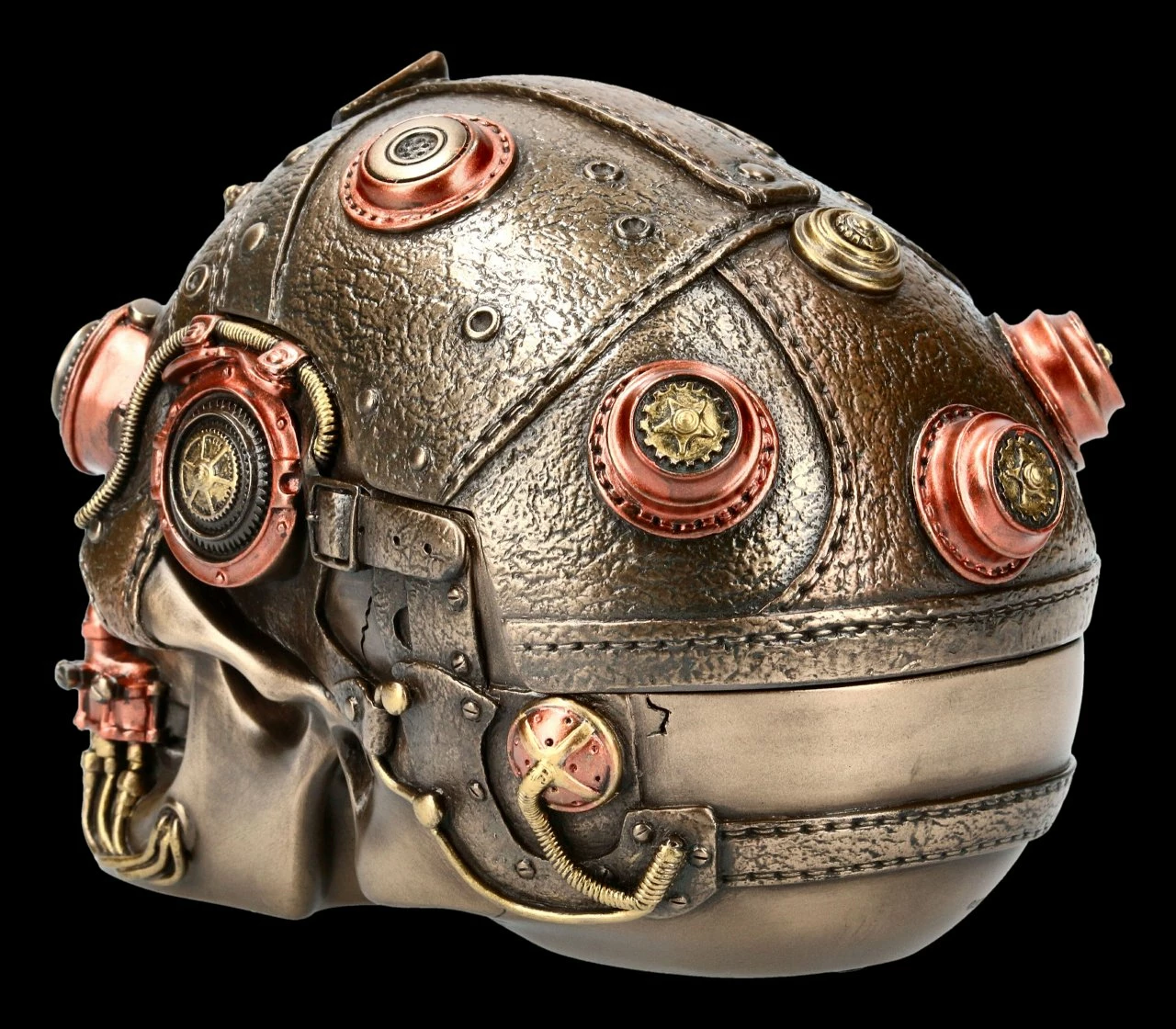Steampunk Totenkopf Schatulle - Optik Verstärker 7 Steampunk Totenkopf Schatulle - Optik Verstärker – Bild 5