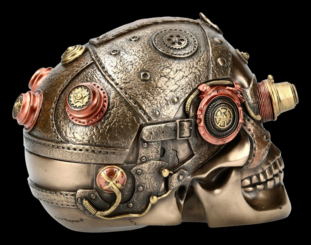 Steampunk Totenkopf Schatulle - Optik Verstärker 8 Steampunk Totenkopf Schatulle - Optik Verstärker – Bild 6